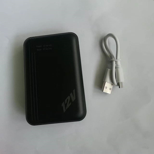 12 فولت 10000mAh بطارية المروحة DC للتبريد السترة المروحة USB للهاتف المحمول