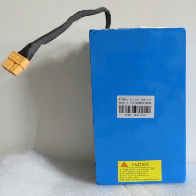 بطاريات الليثيوم 36 فولت مخصصة 10ah 36v 10s4p MSDS UN38.3 لـ Ebike