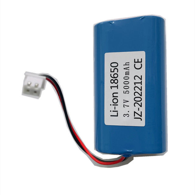 بطارية لي آيون 18650 مخصصة بطارية لي آيون 2200mah خلية 2S1P حزمة Icr18650 7.4v للكاميرا