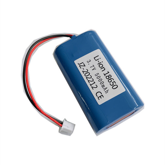 بطارية لي آيون 18650 مخصصة بطارية لي آيون 2200mah خلية 2S1P حزمة Icr18650 7.4v للكاميرا