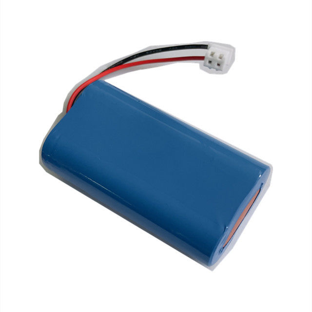 بطارية لي آيون 18650 مخصصة بطارية لي آيون 2200mah خلية 2S1P حزمة Icr18650 7.4v للكاميرا