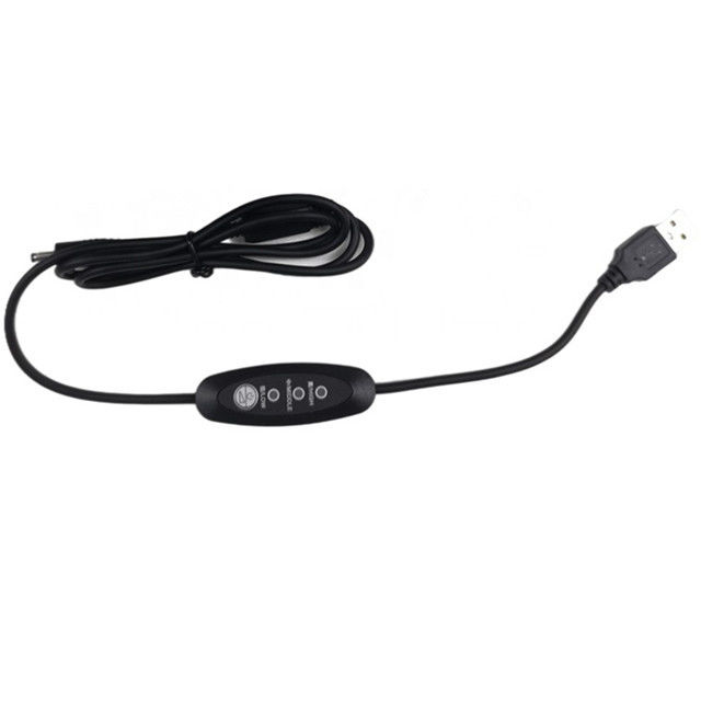 جهد كبل USB DC منخفض الجهد 13 سم بزاوية مستقيمة كابل تبديل طاقة USB