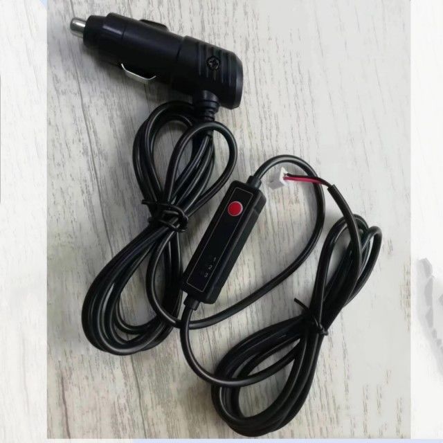 كابل خط الطاقة لمفتاح المروحة المخصص غطاء PE 1.2M JST 2Pin رأس رصاصة