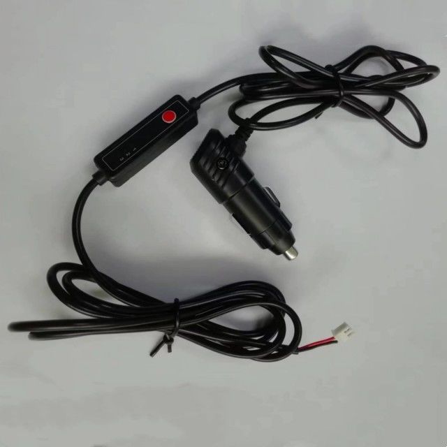كابل خط الطاقة لمفتاح المروحة المخصص غطاء PE 1.2M JST 2Pin رأس رصاصة