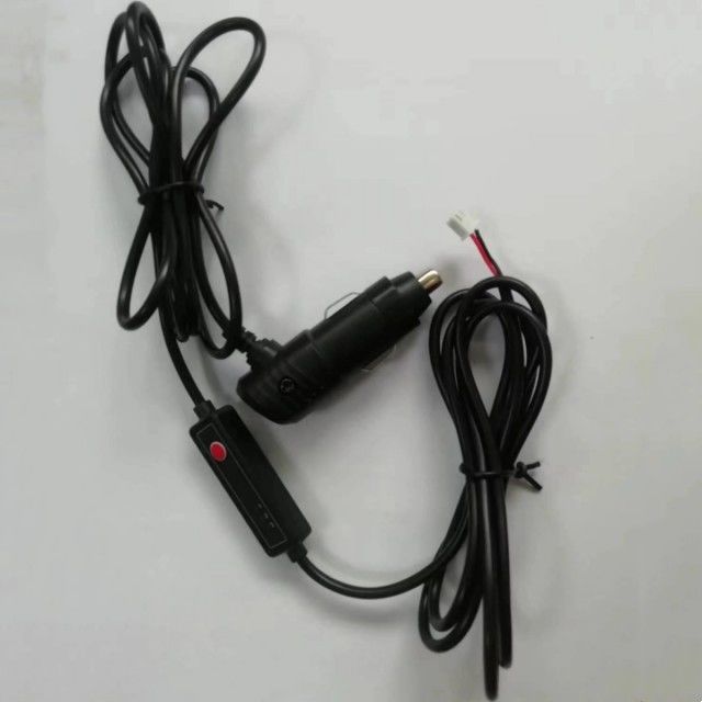 كابل خط الطاقة لمفتاح المروحة المخصص غطاء PE 1.2M JST 2Pin رأس رصاصة