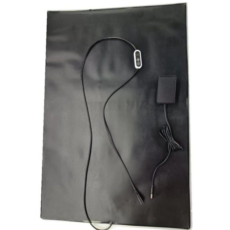 مساحة حرارة PVC للحيوانات الأليفة 12V وسادة تسخين 60x40 سم مع جهاز تحكم درجة الحرارة للكلب والقطة