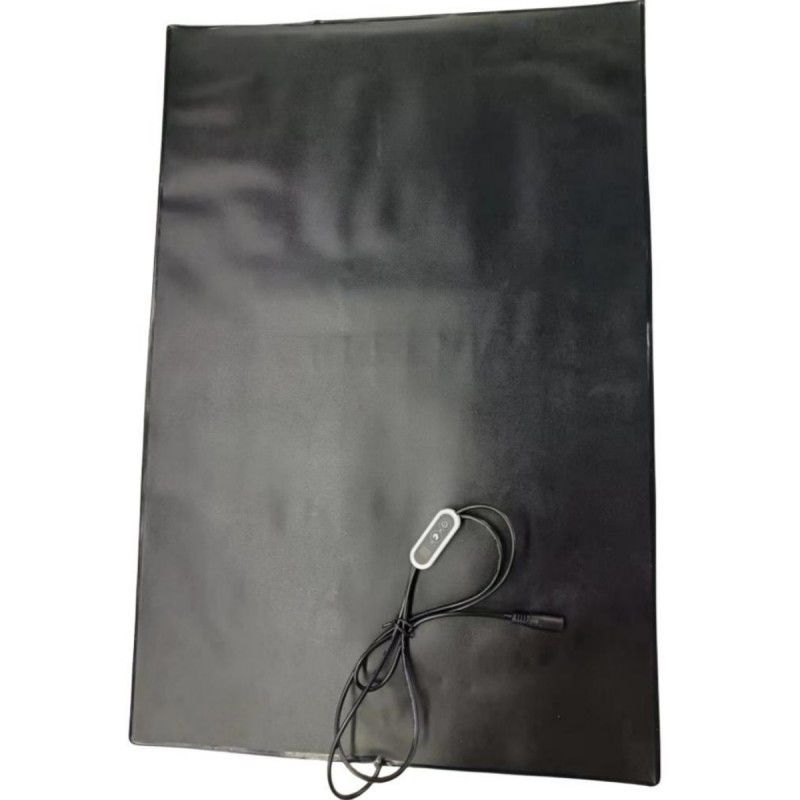 مساحة حرارة PVC للحيوانات الأليفة 12V وسادة تسخين 60x40 سم مع جهاز تحكم درجة الحرارة للكلب والقطة