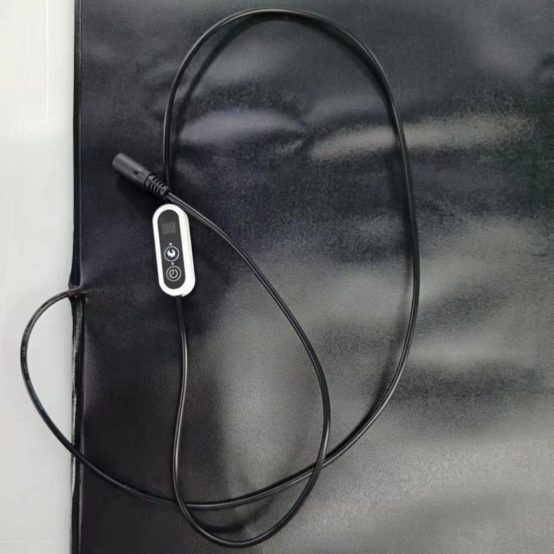 مساحة حرارة PVC للحيوانات الأليفة 12V وسادة تسخين 60x40 سم مع جهاز تحكم درجة الحرارة للكلب والقطة