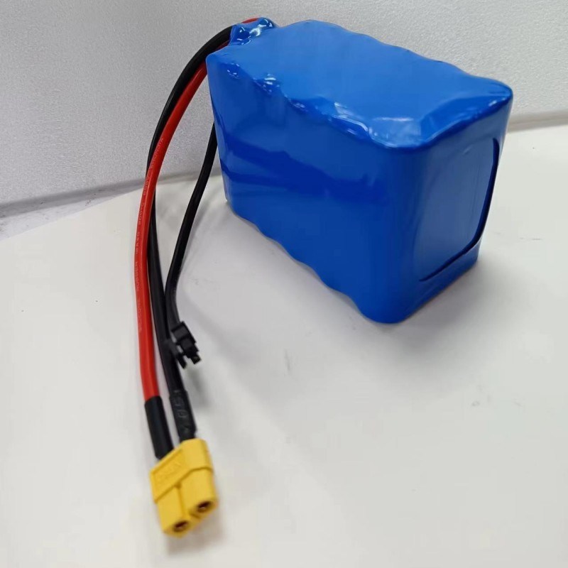 3S5P 18650 باك بطارية 11.1V 16Ah مع رابط شحن MX3.0 تفريغ XT60