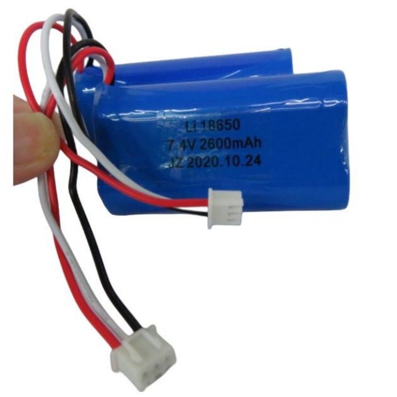 7.4 فولت 2600mAh 18650 باك بطارية الخلية مع 3 إشارات و 3 دبوس الاتصال لجهاز البوس