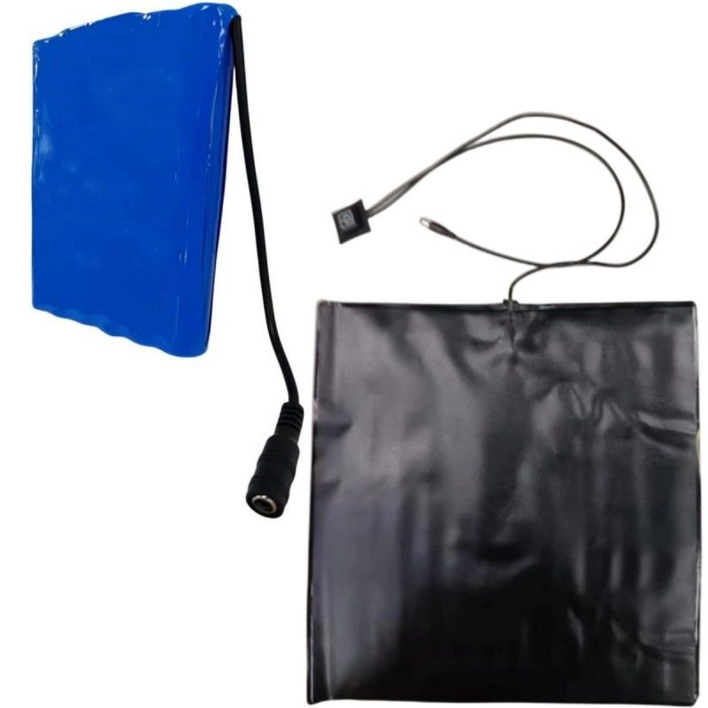 توصيل الطعام الساخن علبة التدفئة من PVC 12V 10Ah علبة التدفئة تعمل بالبطارية الحجم 30x30 سم