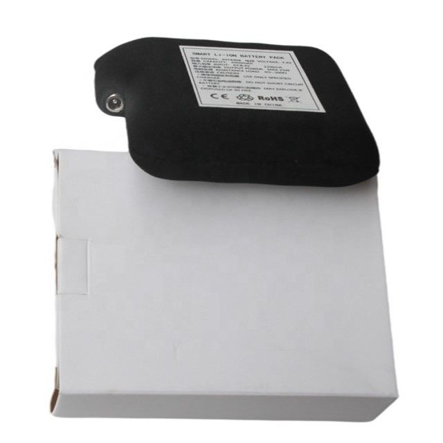 بطارية مغلفة في قماش أسود 7.4 فولت 4400mAh 5200mAh 6400mAh 7000mAh بطاريات للسترة الساخنة