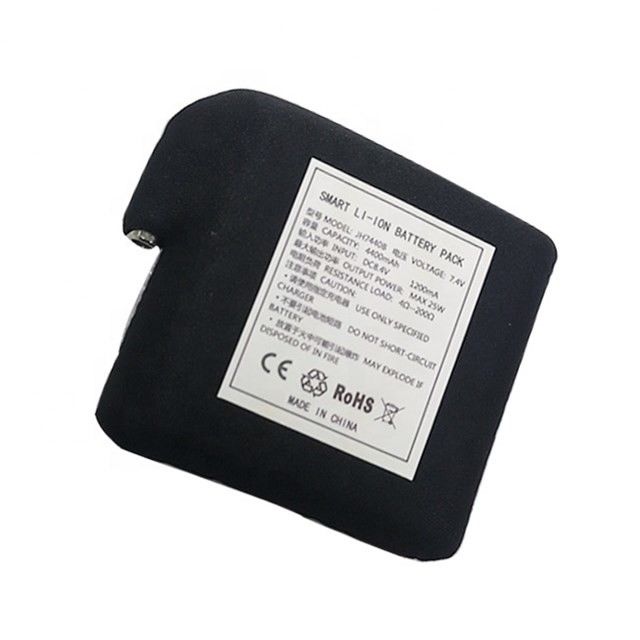 بطارية مغلفة في قماش أسود 7.4 فولت 4400mAh 5200mAh 6400mAh 7000mAh بطاريات للسترة الساخنة