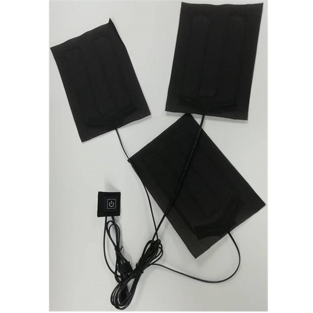 الملابس الأشعة تحت الحمراء البعيدة وسائد التدفئة 3 في واحد 5 فولت USB سرير التدفئة للسترة