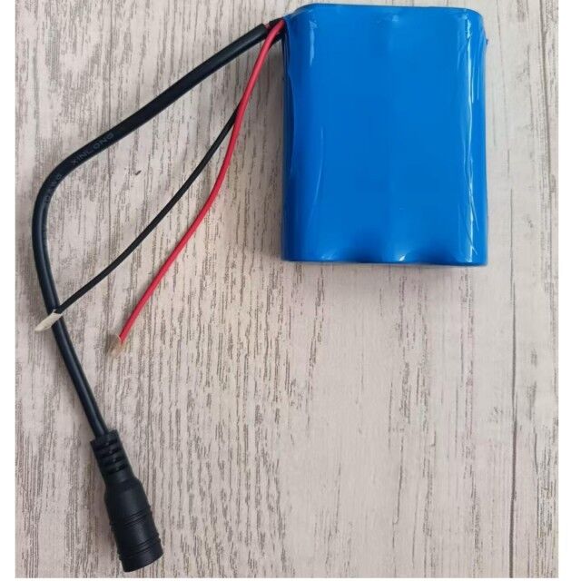 مجموعة بطاريات مخصصة 11.1 فولت 12 فولت 18650 3s1p 12 فولت 3.5 أمبير في الساعة مع قابس تيار مستمر لضوء شريط LED