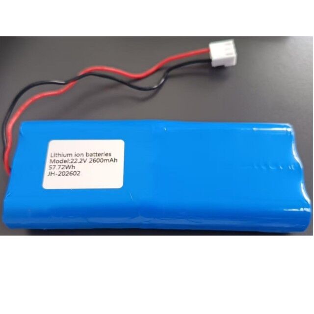 بطارية إعادة الشحن 18650 الليثيوم إيون 22,2v 2600mAh مع رابط 3Pin