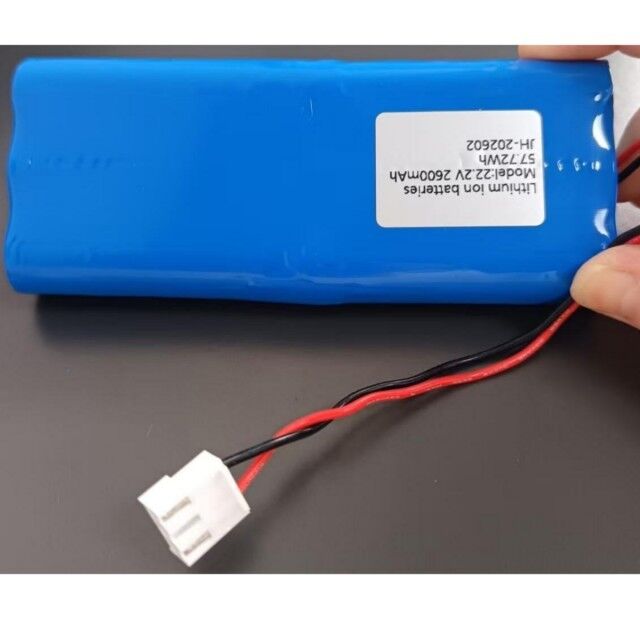بطارية إعادة الشحن 18650 الليثيوم إيون 22,2v 2600mAh مع رابط 3Pin