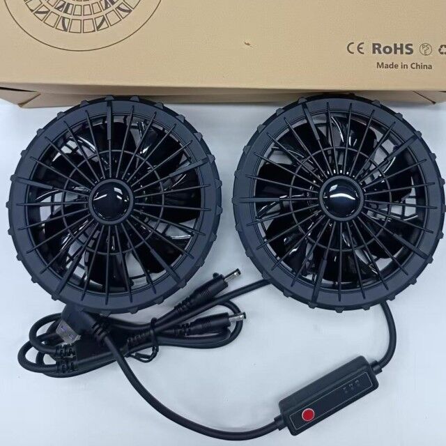 مروحة مع بنك الطاقة 10000mAh لللحام