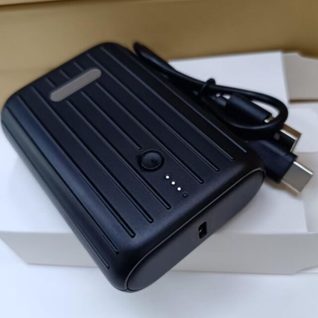 مروحة مع بنك الطاقة 10000mAh لللحام